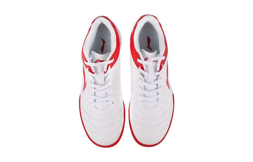 Детские футбольные бутсы GS Low-top белые/красные Lining Young — фото 3