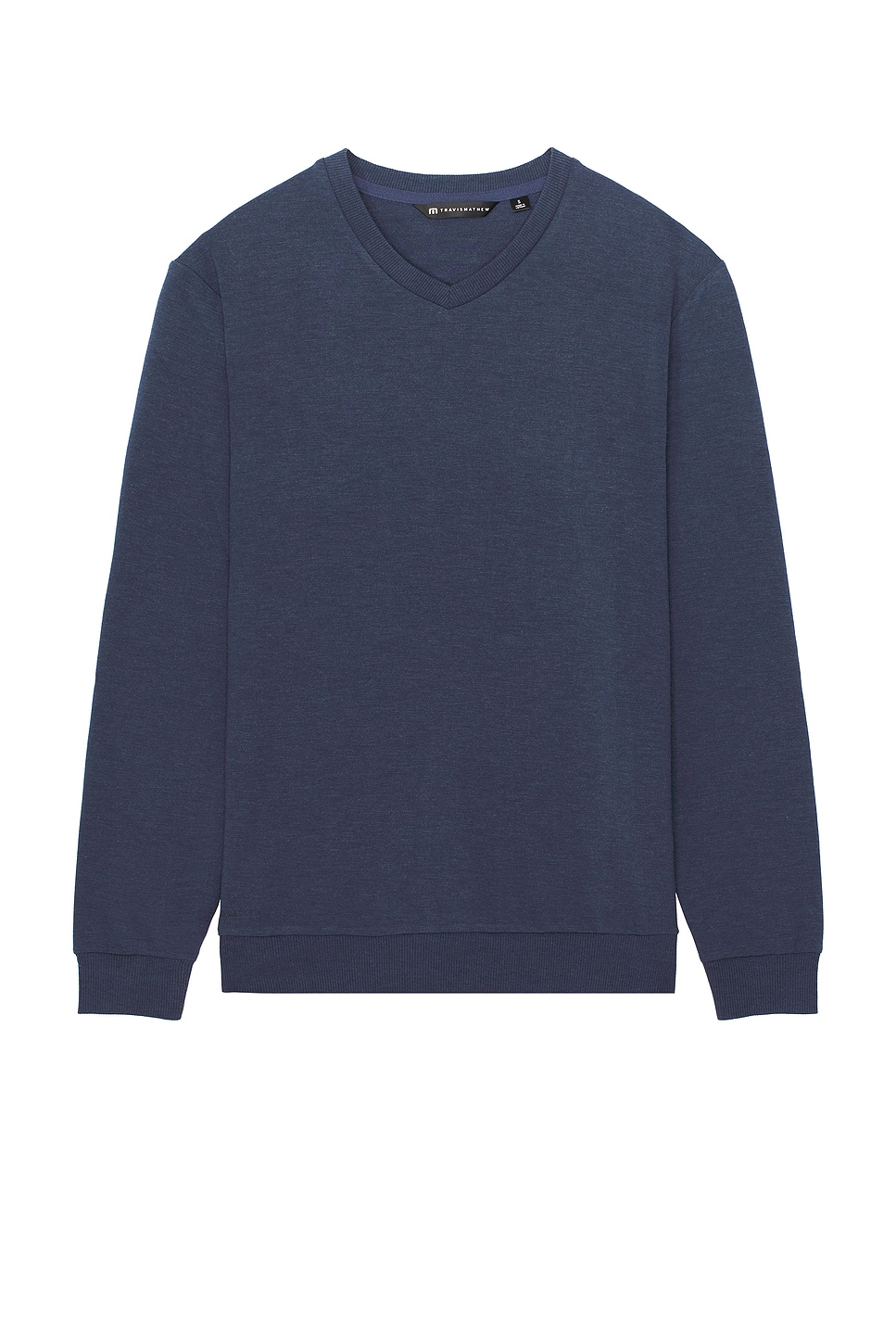 

Свитер с V-образным вырезом Amenities Travismathew, heather blue nights