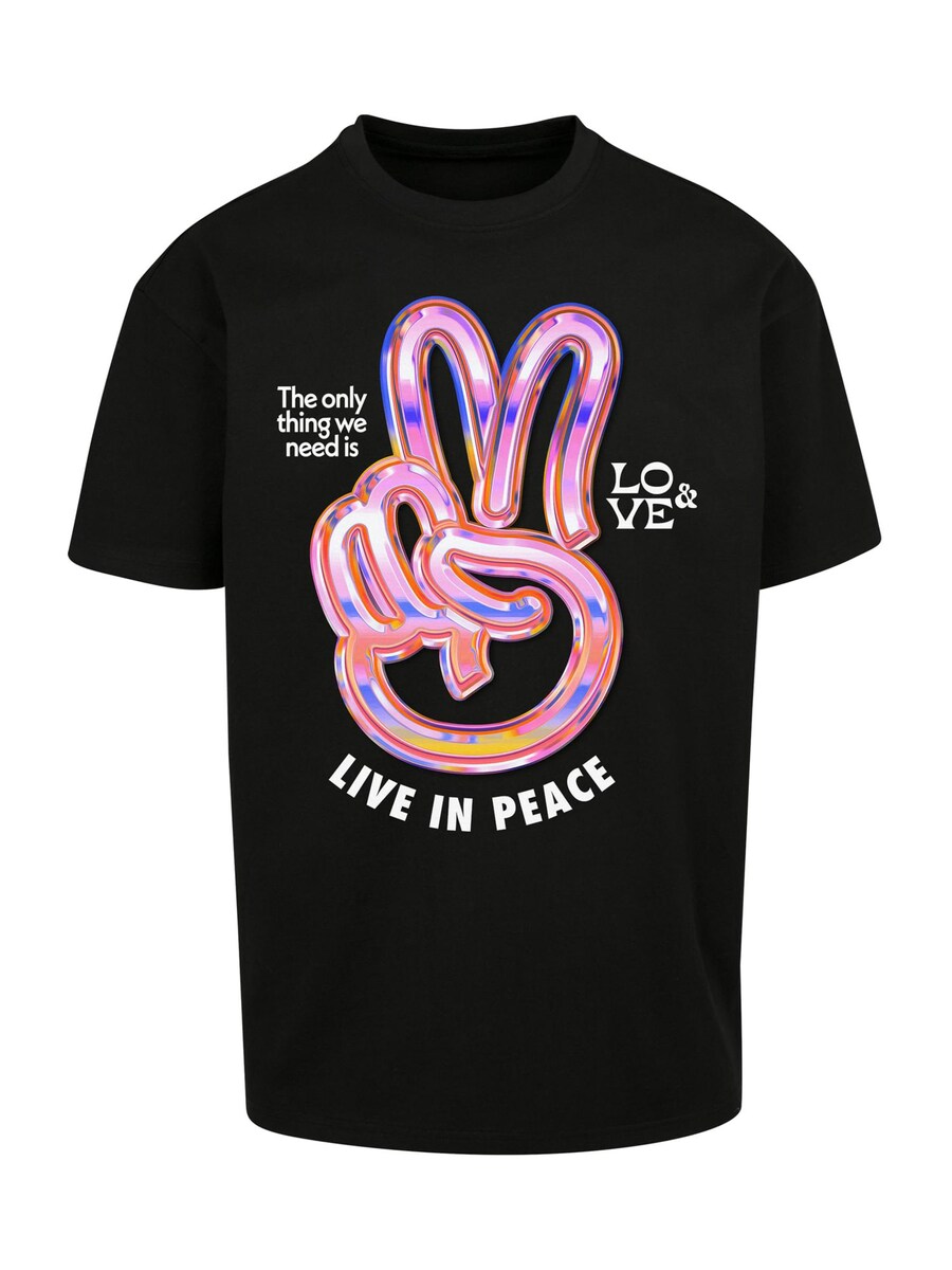 

Классическая футболка Mister Tee Shirt Live in Peace, черный