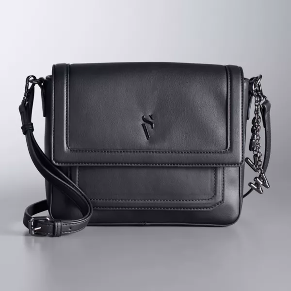 

сумка через плечо April с клапаном трапунто Simply Vera Vera Wang, черный