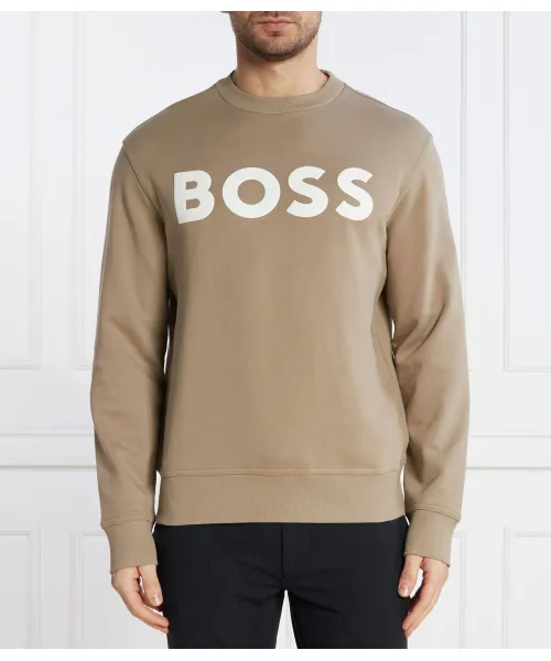 

Толстовка webasiccrew Relaxed fit Boss Orange, бежевый