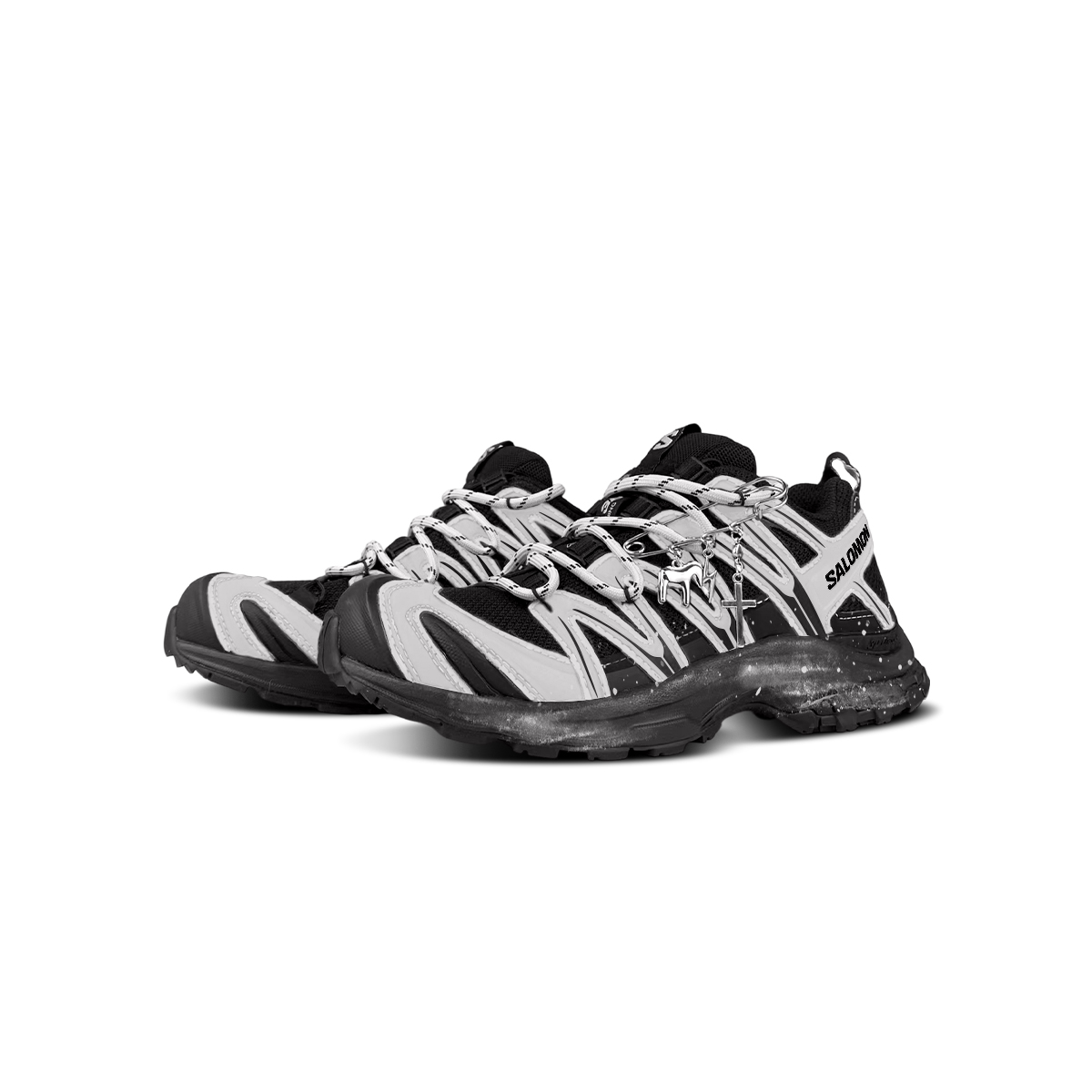 SALOMON Кроссовки XA PRO 3D Abrasion Resistant Low top Outdoor Shoes Unisex Silver — фото 4