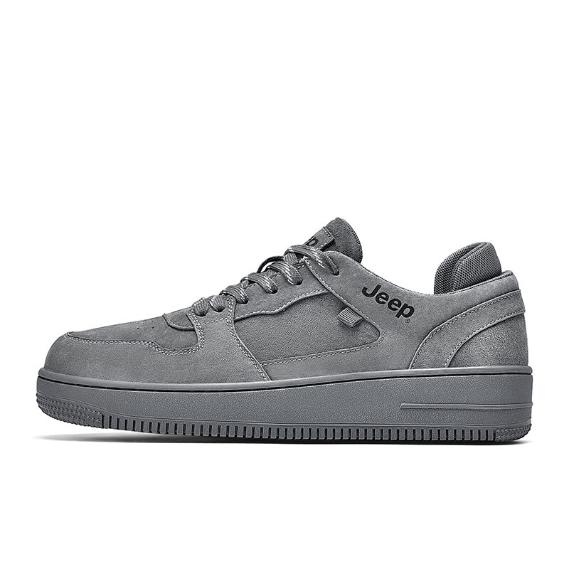 

Кроссовки Jeep Skateboarding Shoes Men Low-top Gray, серый
