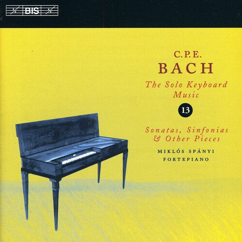 

CD диск Bach, C.P.E. / Spanyi: Solo Keyboard Music 13