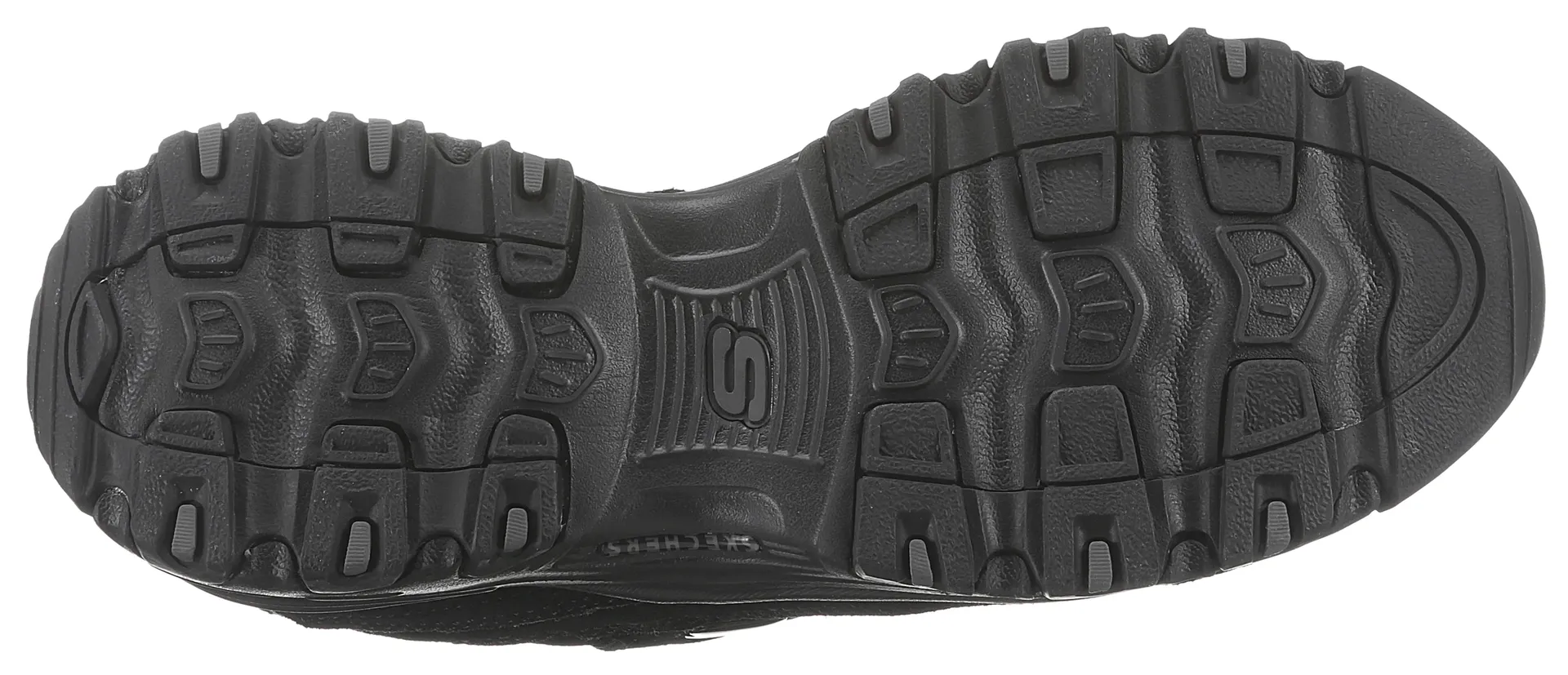 Кроссовки Skechers "D'LITES -", мягкая стелька, повседневная обувь, полуботинки, туфли на шнуровке, черный — фото 3