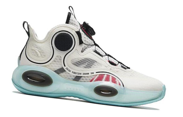 Баскетбольные кроссовки Alien 3 Kids GS Low-top белые/черные Anta Kids — фото 2