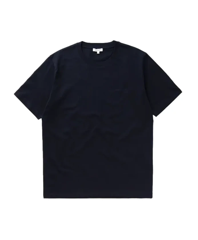 

Темно-Синяя футболка с логотипом Norse Projects, синий