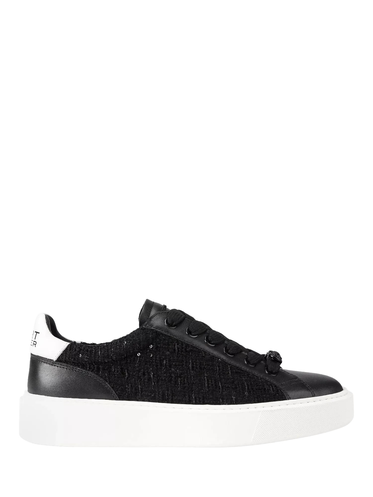 Кроссовки Альбион, черно-белые Kurt Geiger London