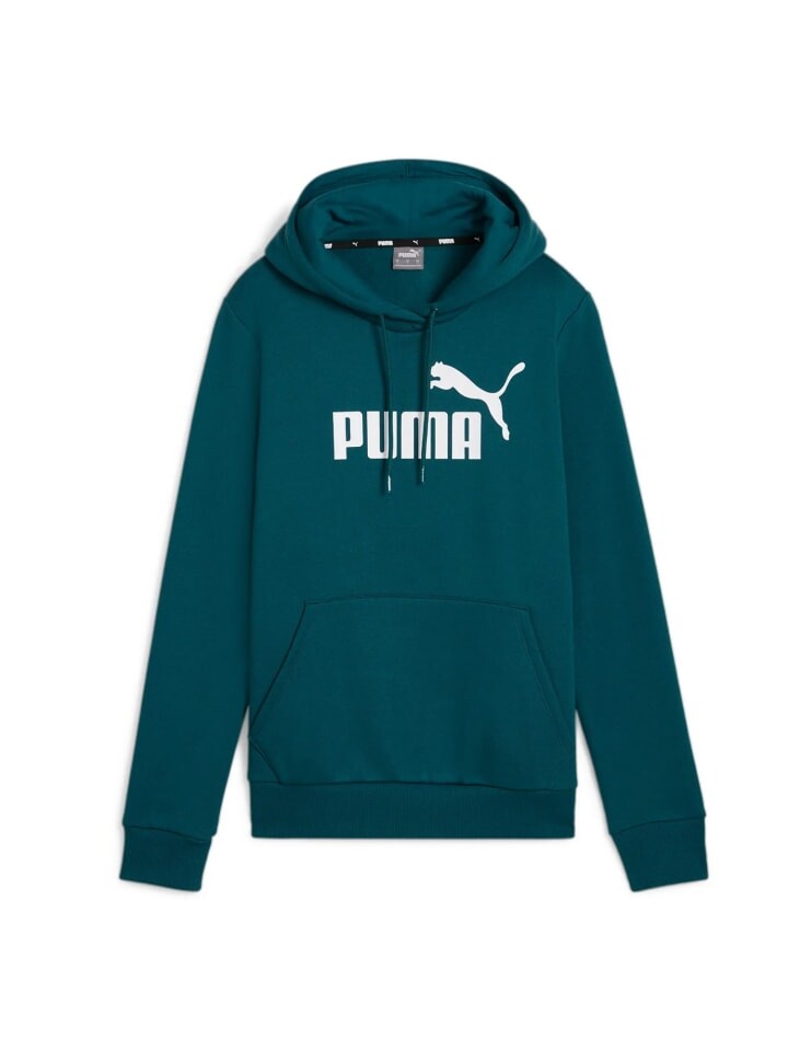 

Пуловер Puma Kapuzenpullover mit Kägurutaschen, цвет Cold Green