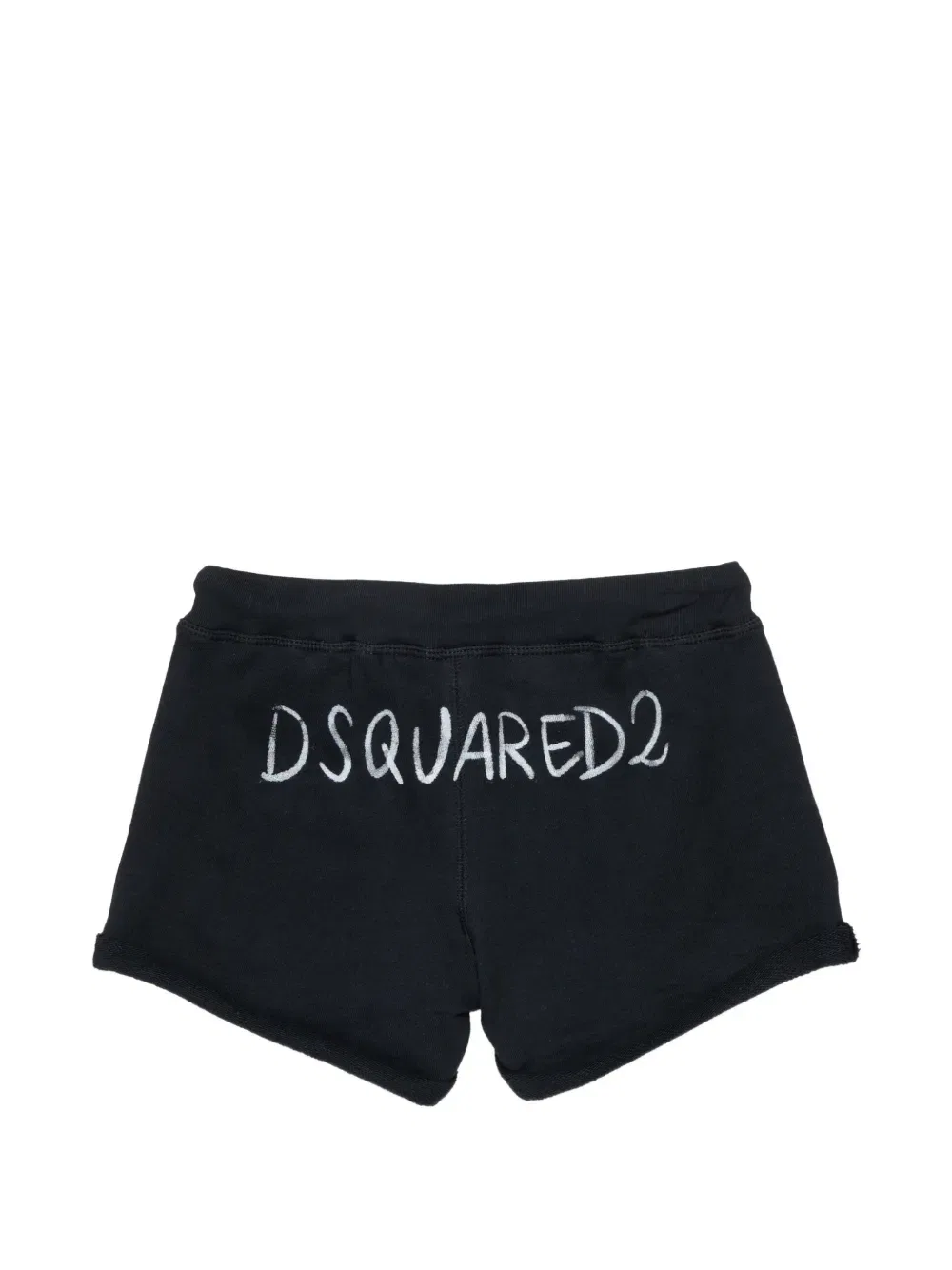Повседневные шорты на завязках Dsquared2 Kids, черный — фото 2