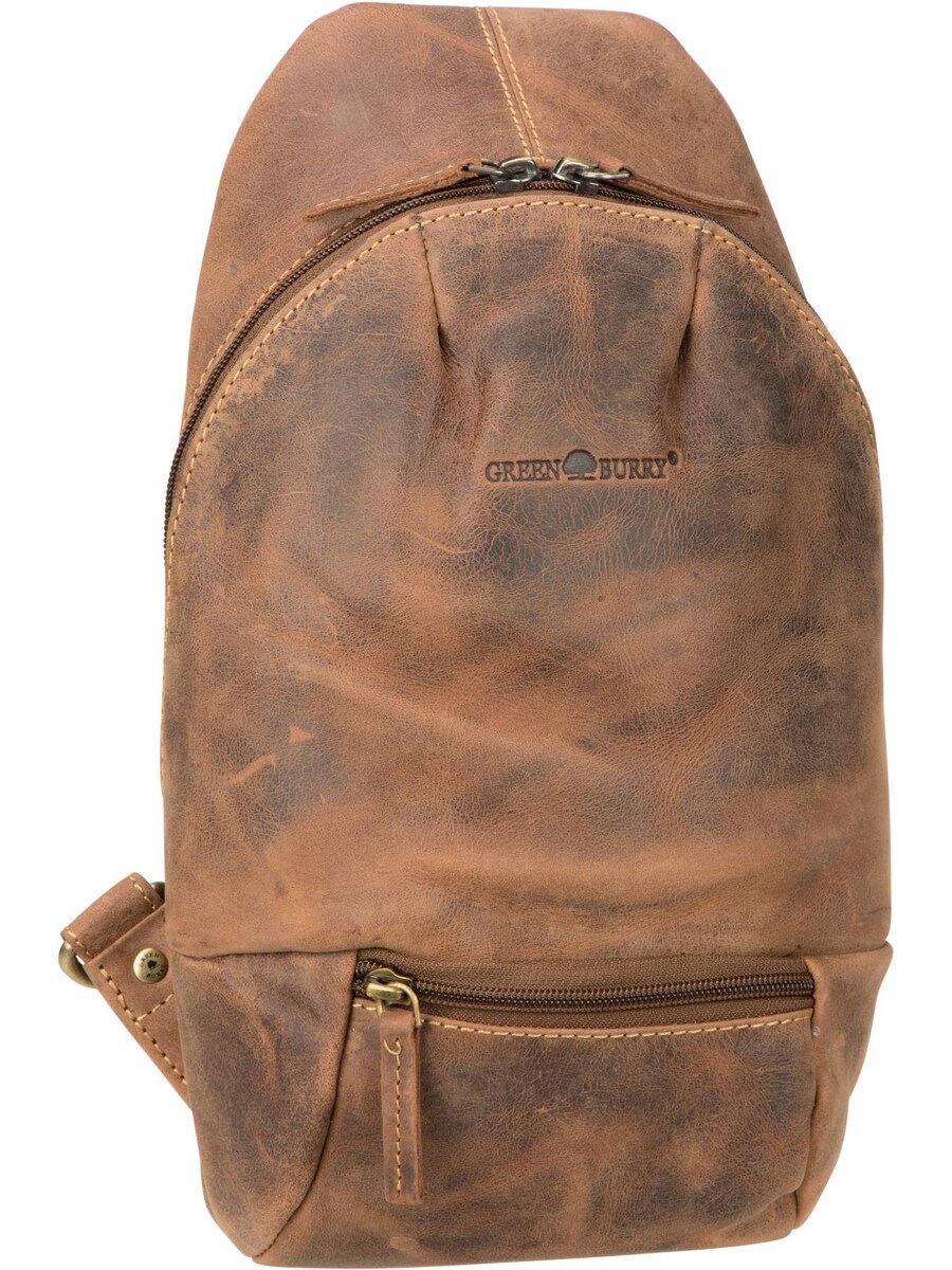 

Рюкзак GREENBURRY Backpack Vintage 1612A, коричневый