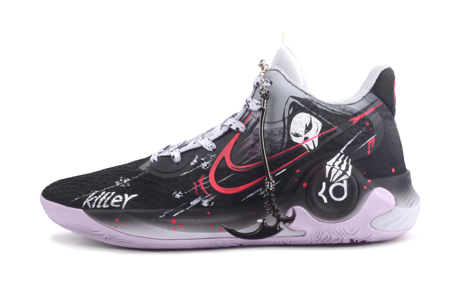 

Nike Кроссовки для баскетбола KD Trey 5 IX Sickles Messenger Mid top унисекс Black Red