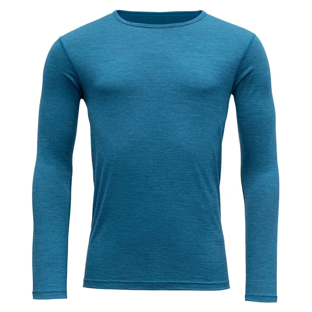 

Лонгслив DEVOLD OF NORWAY Breeze Merino 150, синий