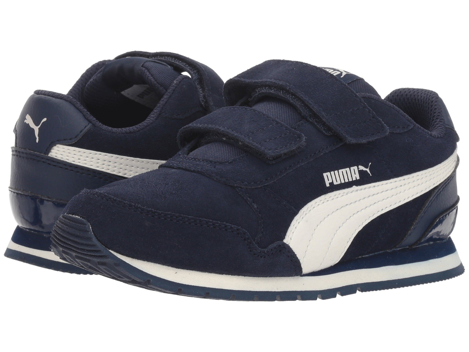 

Кроссовки PUMA Kids St Runner V2 Sd V, Peacoat/Whisper White