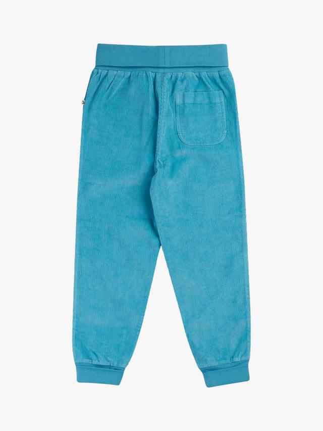 Детские вельветовые брюки-бананы Carrot Frugi, Boat Blue — фото 2