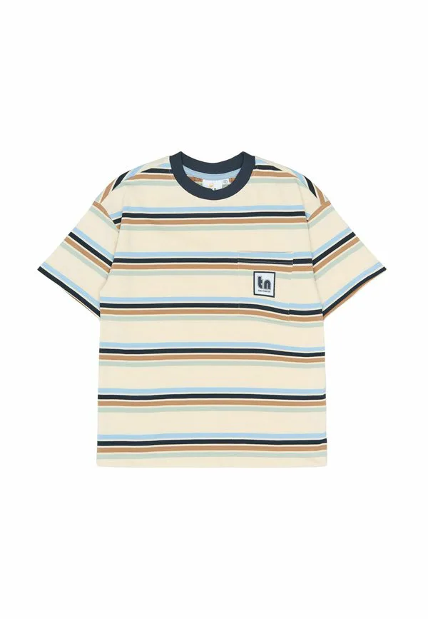 Футболка с принтом The New, Gardenia Striped — фото 3