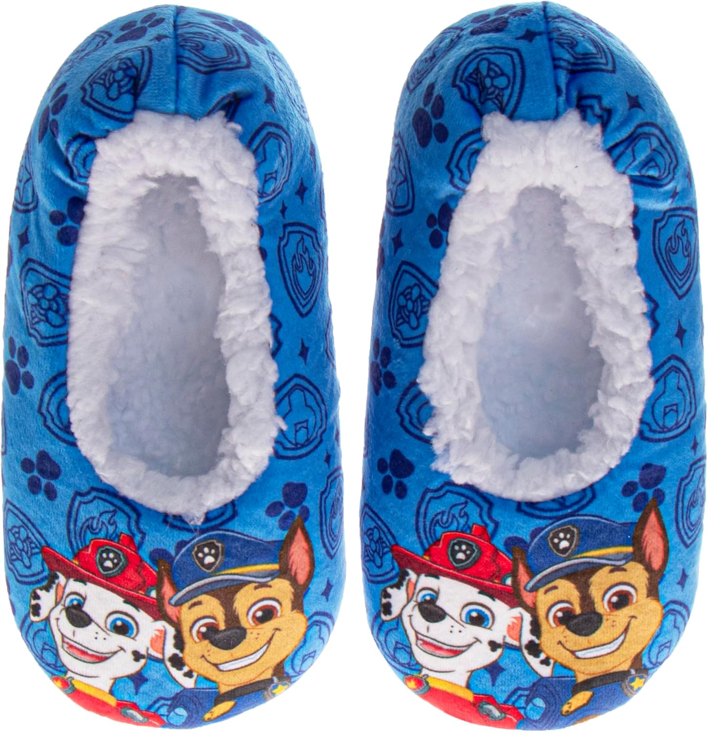 

Тапочки-носочки Josmo для мальчиков - мягкие плюшевые уютные тапочки с носком с антискользящей подошвой - Машинки, Человек-Паук, Щенячий патруль, Черепашки-ниндзя, Соник, История игрушек (Размеры: 5-10 для малышей / 11-12 для детей), голубой