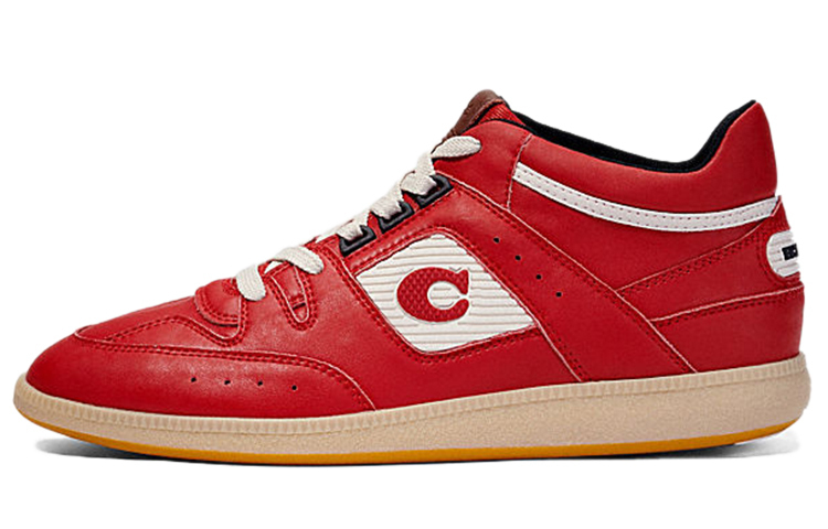 

Coach Стильные низкие скейтбордистские кроссовки CitySole для мужчин, красные и белый