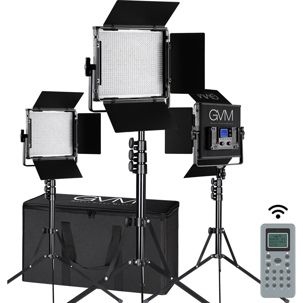 

GVM 896S Комплект двухцветных светодиодов на 3 панели