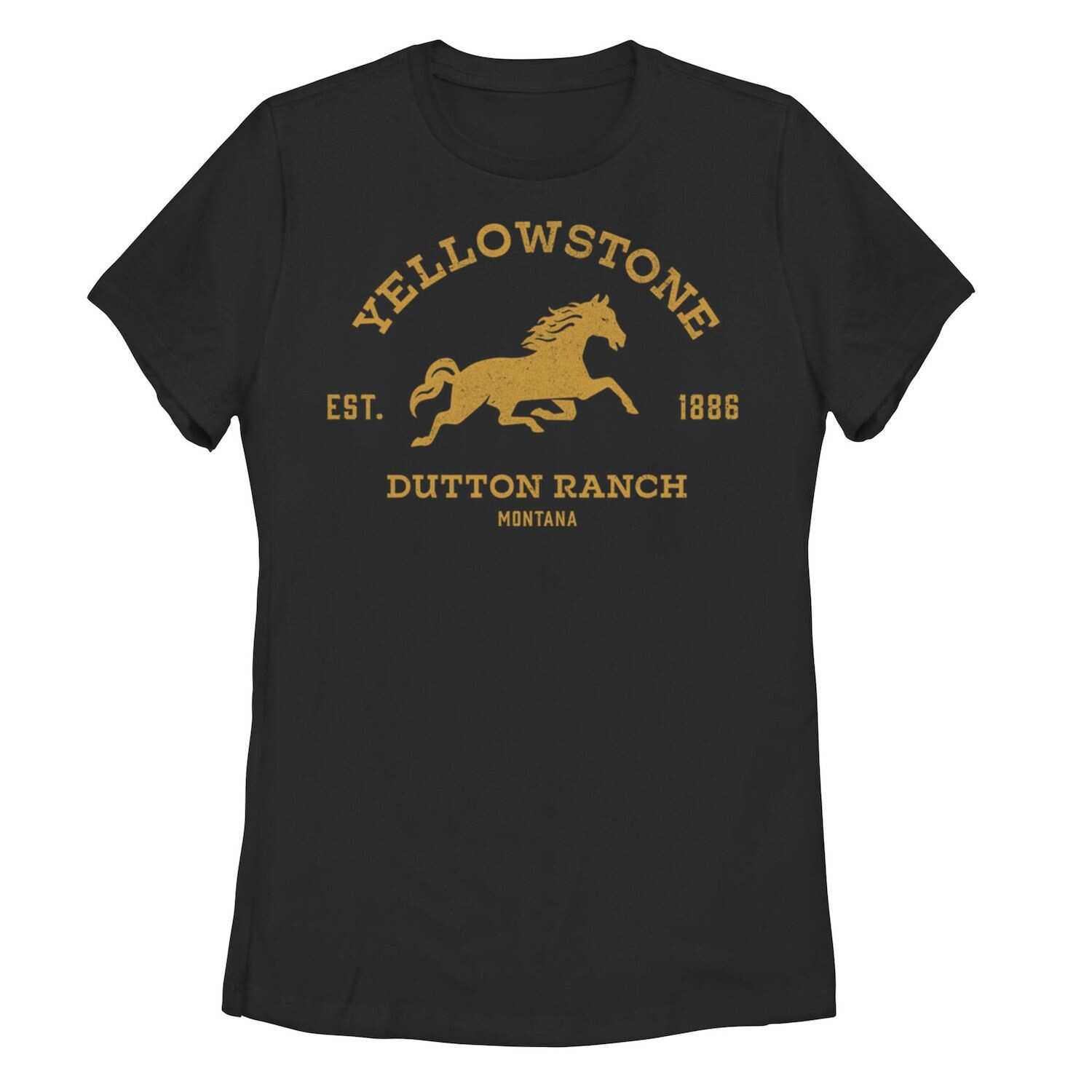 

Футболка с рисунком лошади Yellowstone Dutton Ranch для юниоров Licensed Character