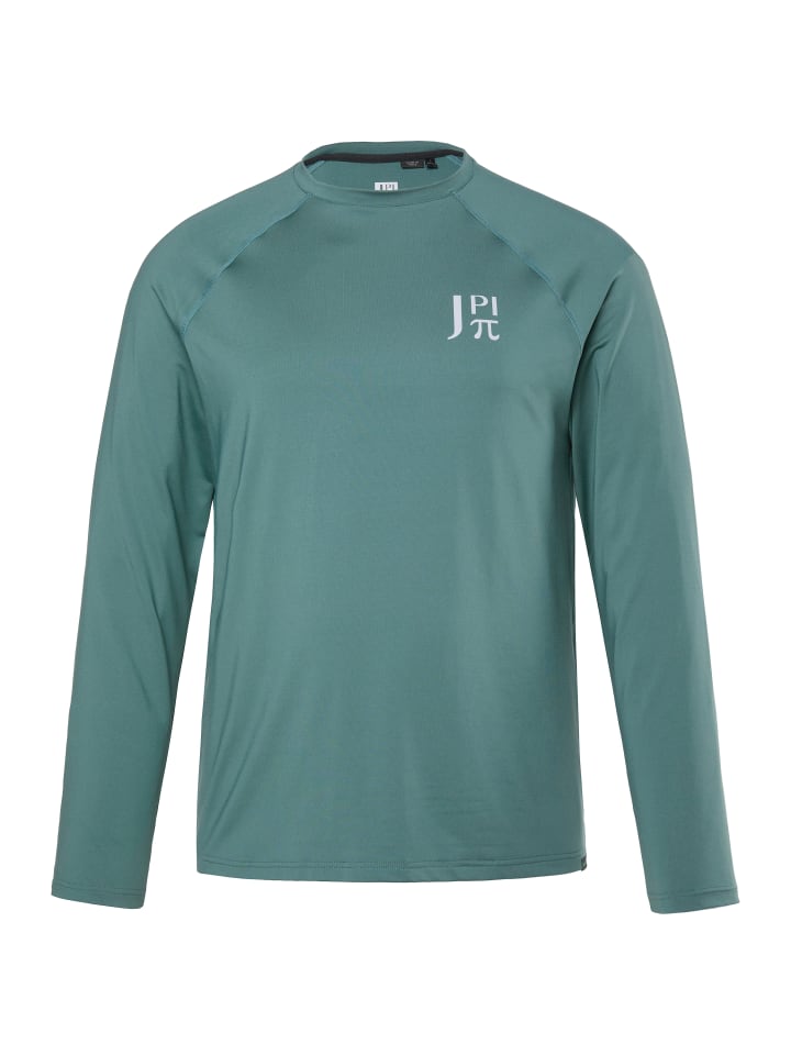 

Футболка с короткими рукавами тускло-зеленого цвета JP1880, Зеленый, Футболка с короткими рукавами тускло-зеленого цвета JP1880