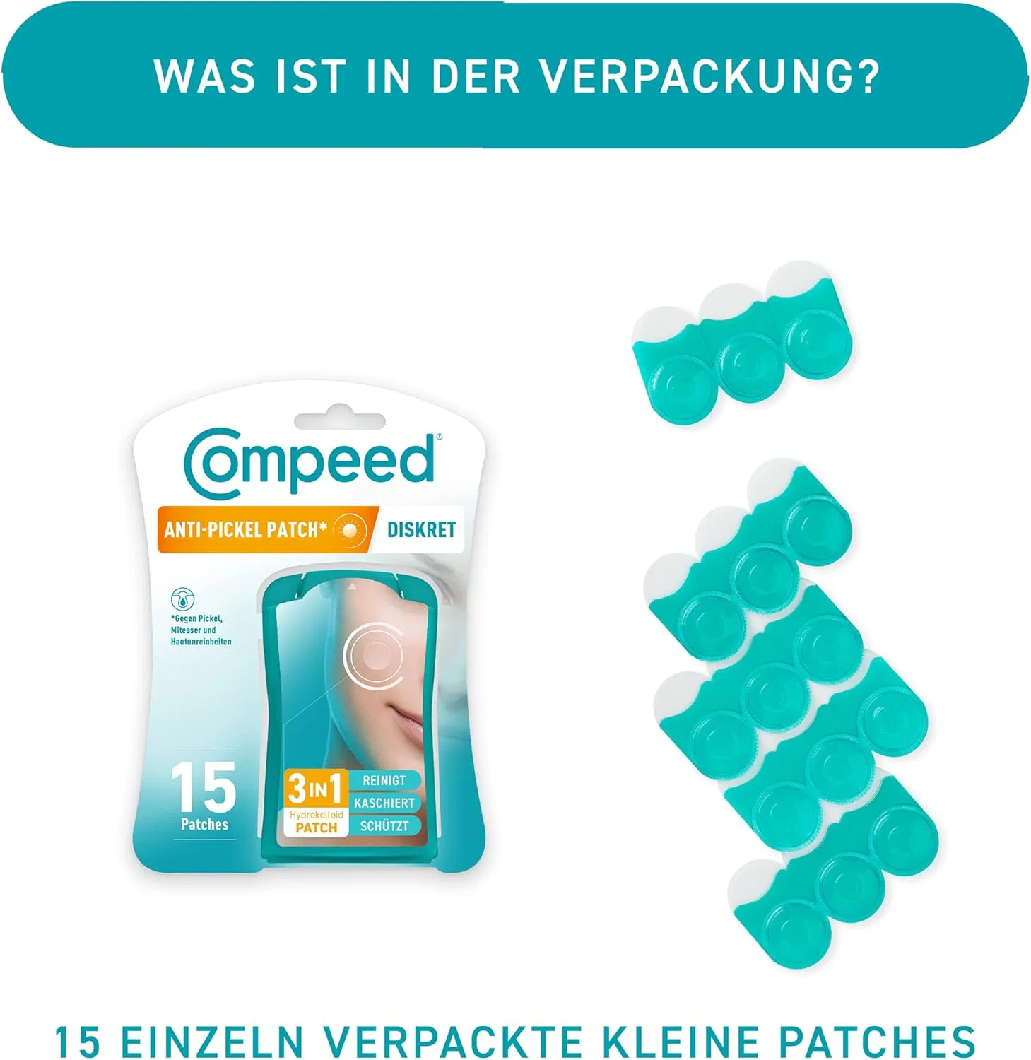 Патчи Compeed Anti-Pimple Discreet от прыщей Compeed — фото 2