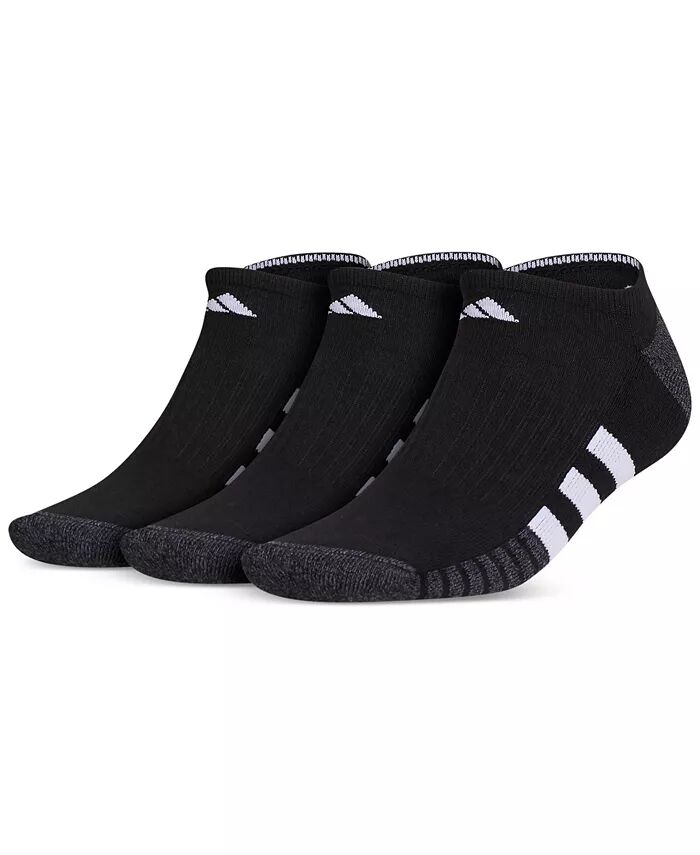 

Мужские носки с мягкой подкладкой и логотипом No-Show, 3 пары adidas, черный