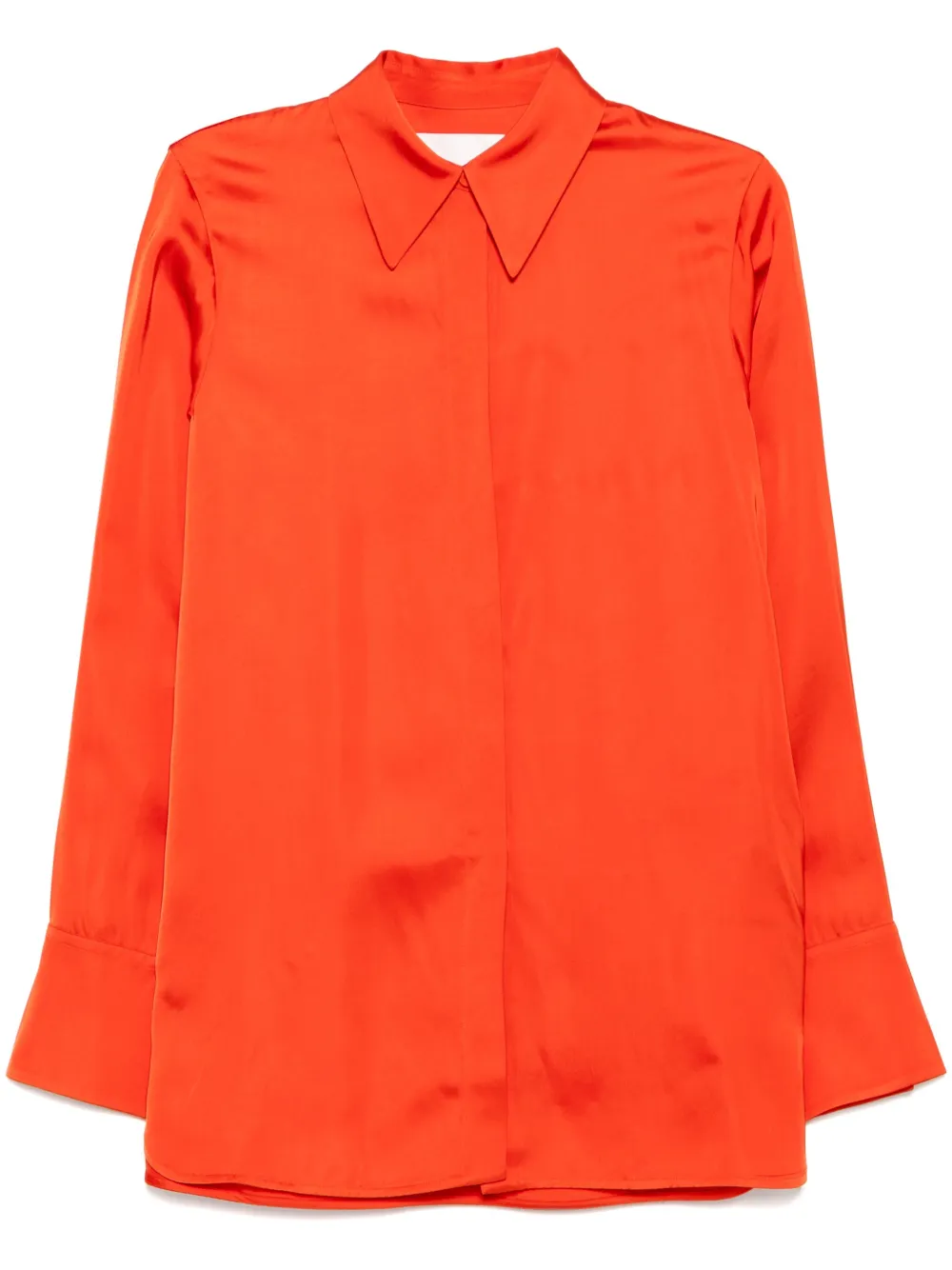 

Рубашка с длинными рукавами JIL SANDER, оранжевый