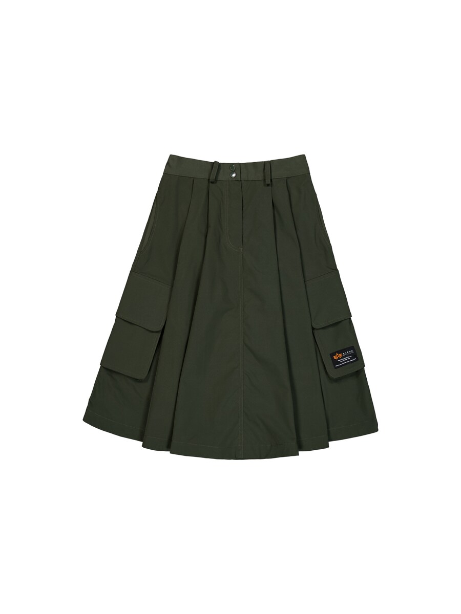 

Юбка миди ALPHA INDUSTRIES Skirt, оливковый