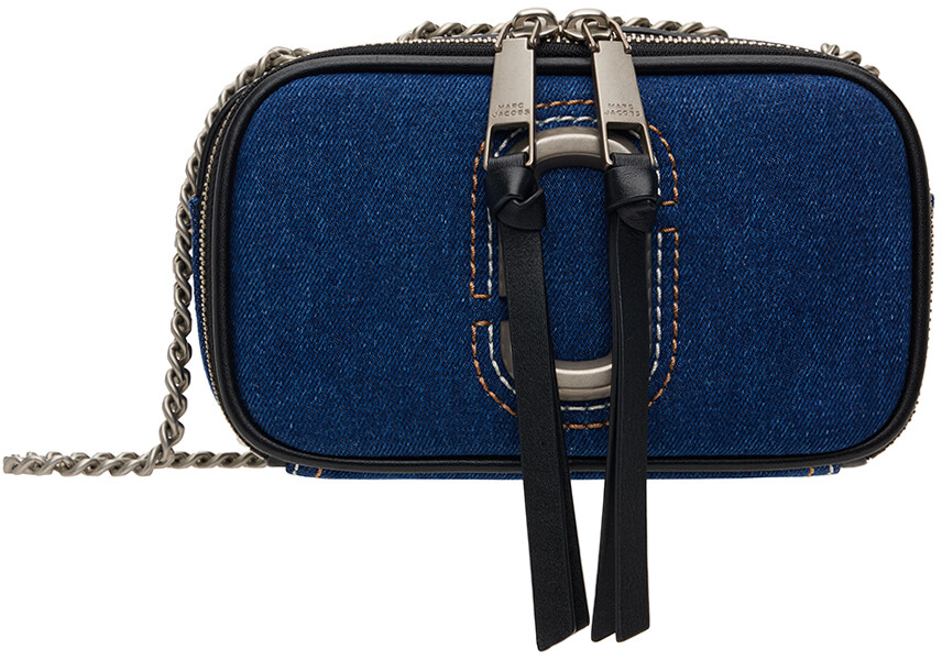 

Синяя сумка «The Denim Chain Snapshot» Marc Jacobs