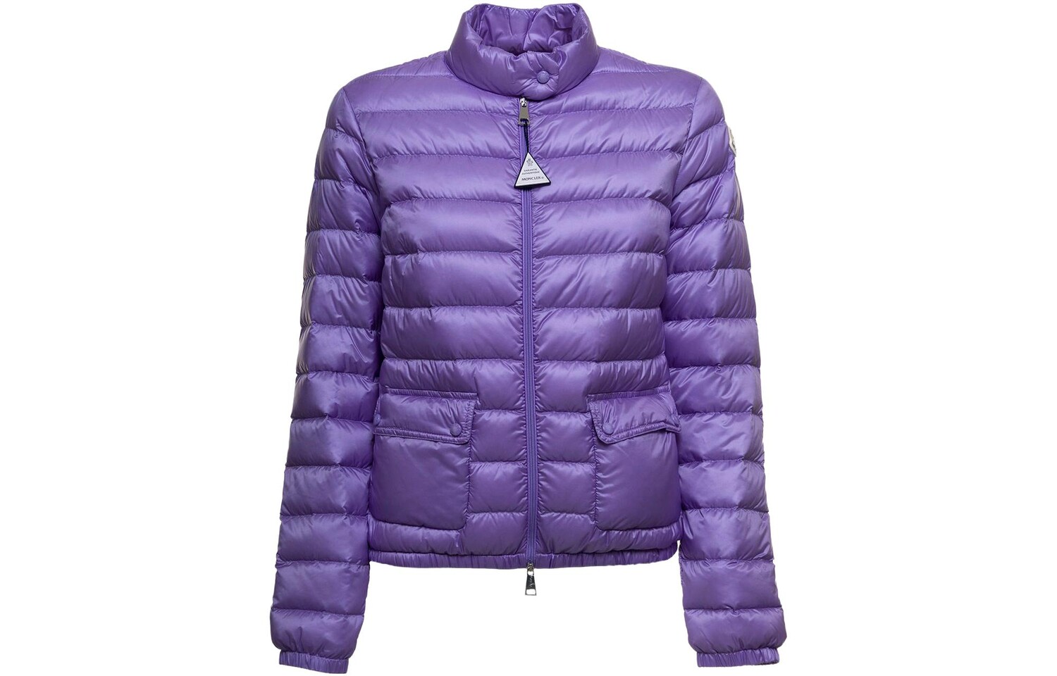

Пуховик женский фиолетовый Moncler