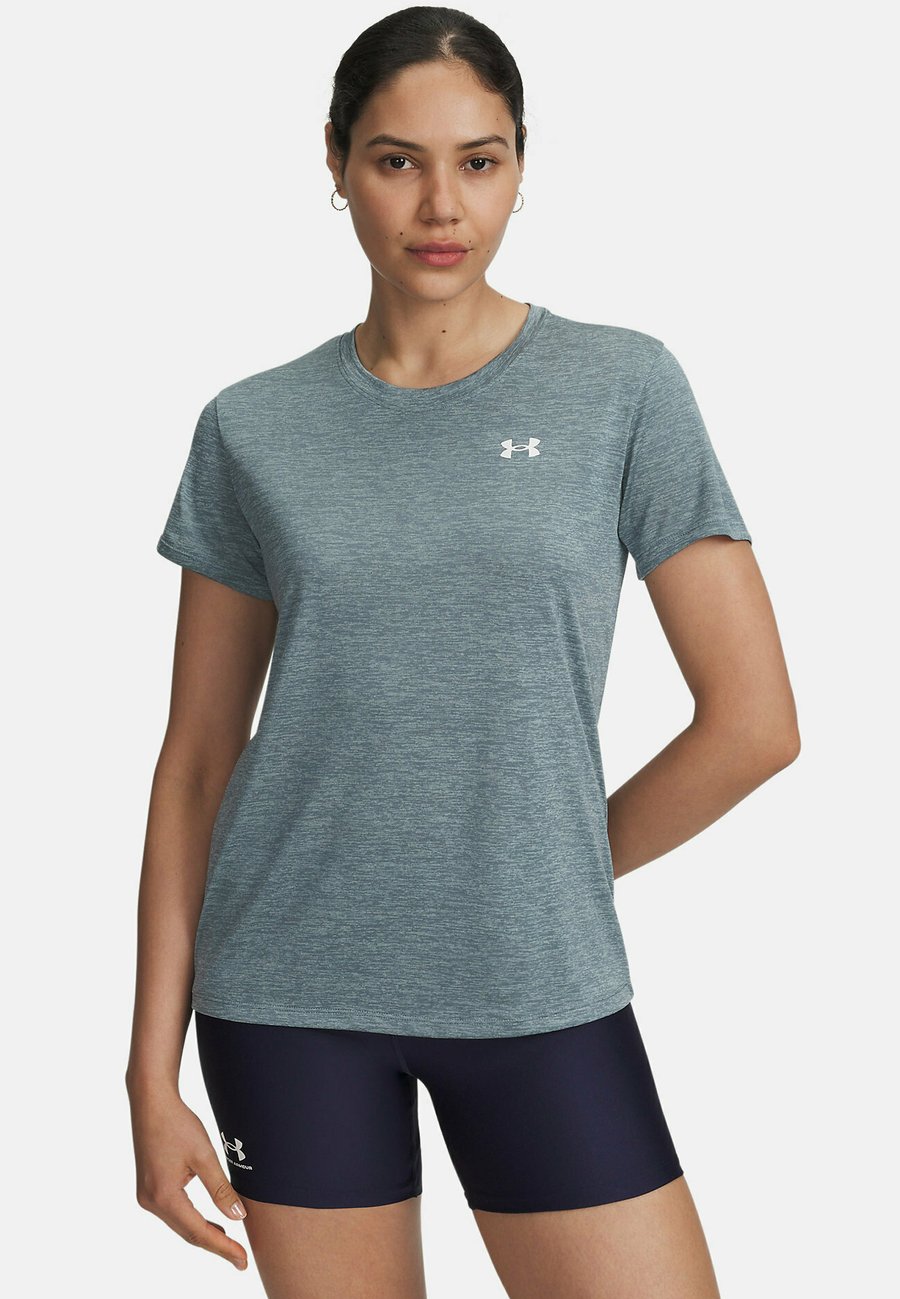 

Футболка Under Armour SHORT-SLEEVES TECH SSC- TWIST, Jasper Blue/Blue-Grey