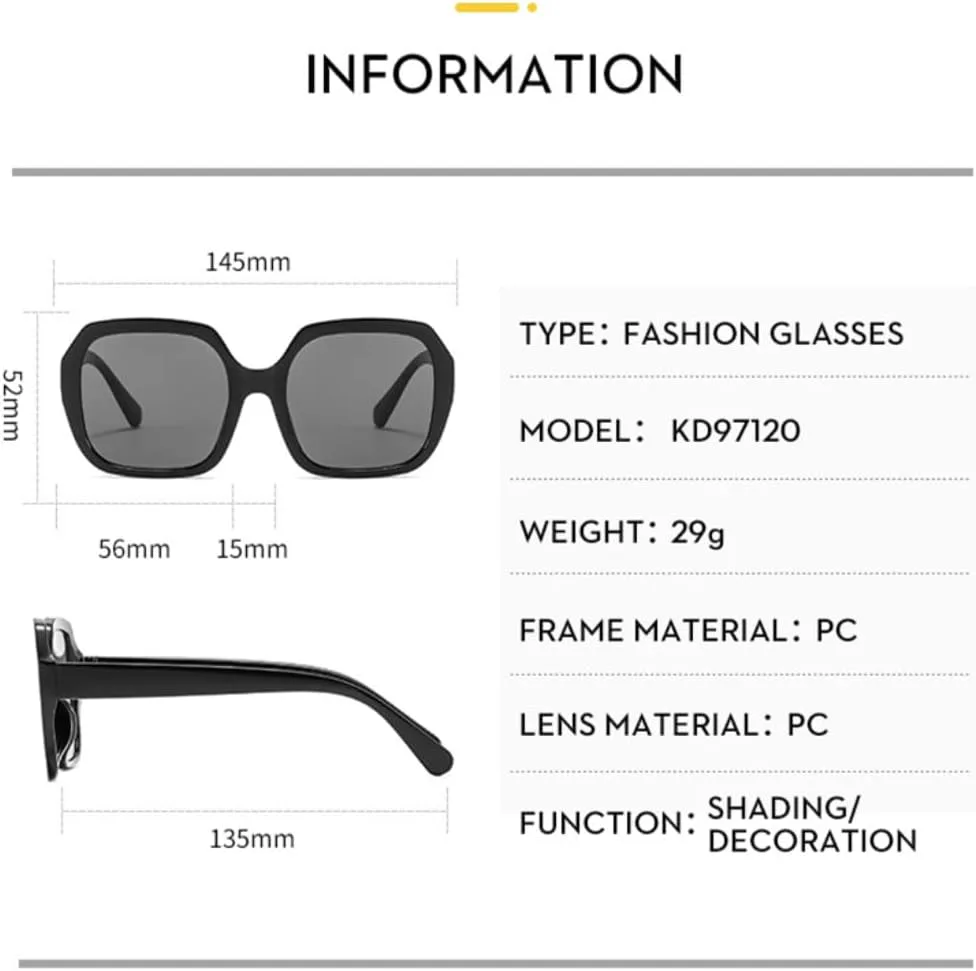 

Ретро-солнцезащитные очки квадратной формы для женщин и мужчин, роскошные, для активного отдыха, вождения, походов, защиты от УФ-излучения UV400 TVTBBVV, Black Tea