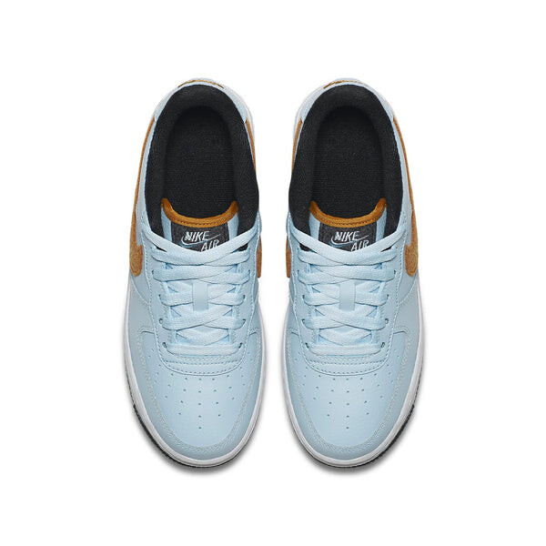 Кроссовки air force 1 войлочные Nike, голубой — фото 4