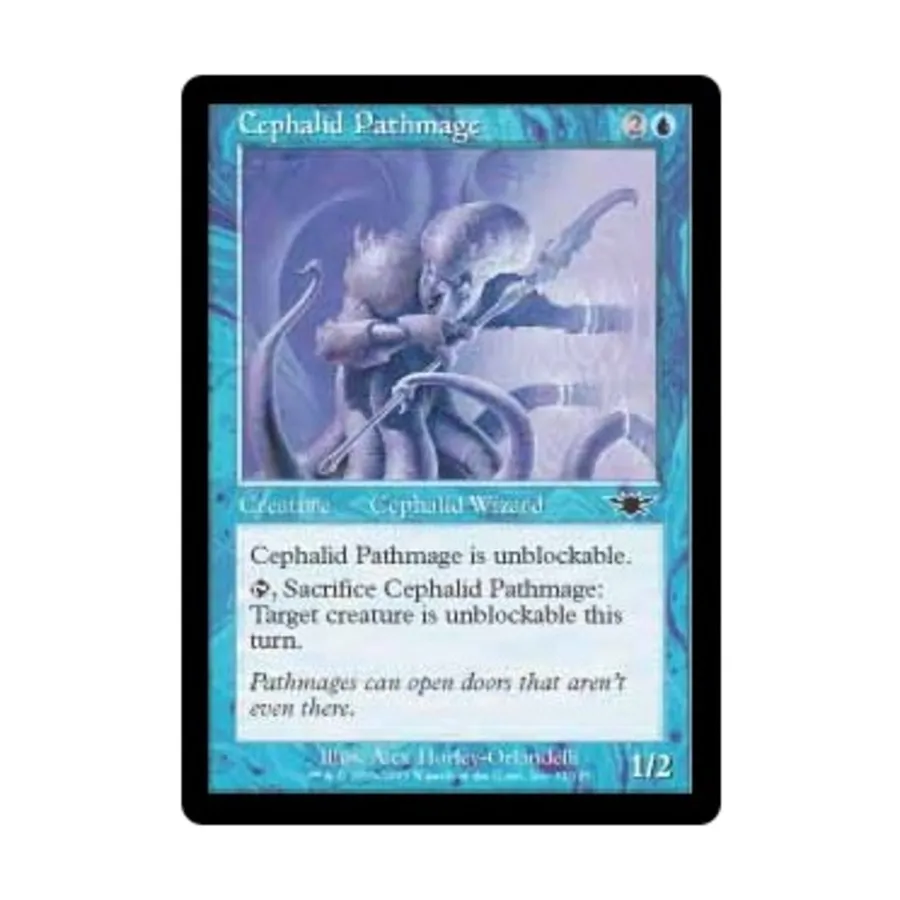 

CCG Цефалидный маг пути (C) (Фольга), MTG - Legions