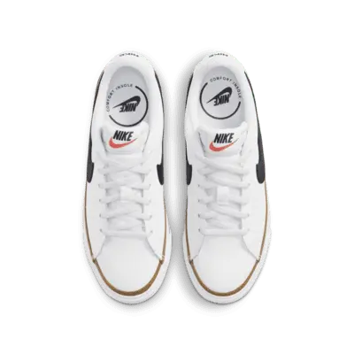 Кроссовки Nike Court Legacy, цвет White/Desert Ochre/Gum Light Brown/Black — фото 4