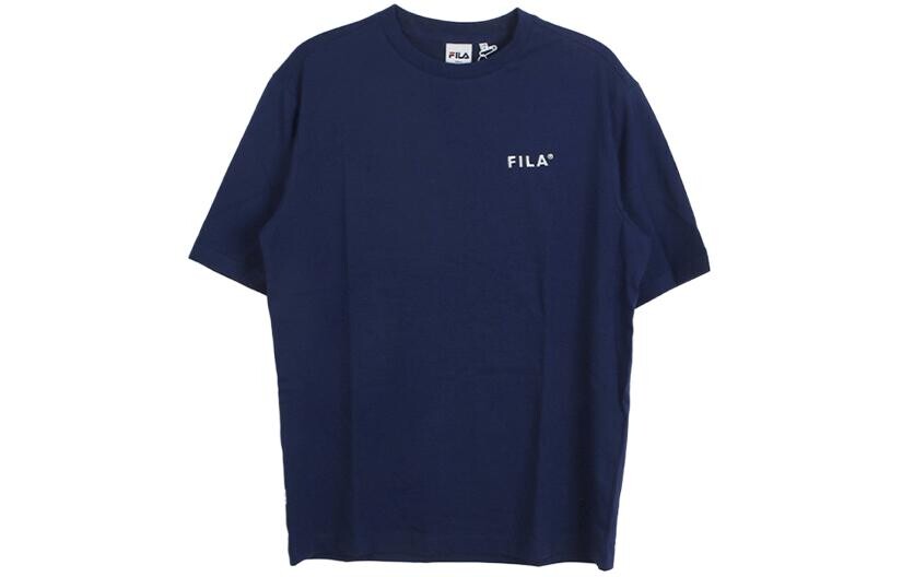 

Футболка мужская темно-синяя Fila, темно-синий