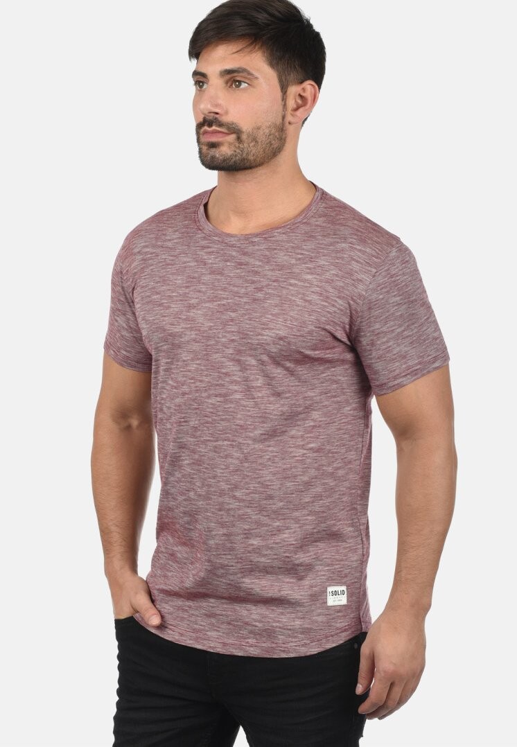 

Футболка базовая SDFIGOS Solid, цвет wine red