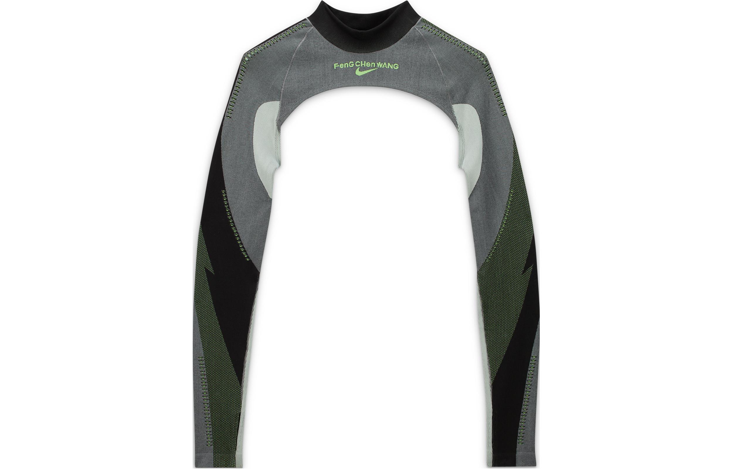 

Feng Chen Wang Топ Nike X Women's Pro Long Sleeve Knit Top Asia Sizing Multicolor