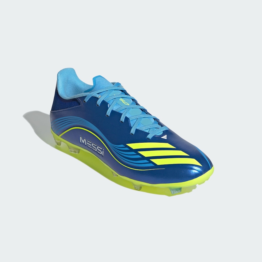 Футбольные бутсы ADIDAS PERFORMANCE F50 Messi League, темно-синий/лазурный — фото 4