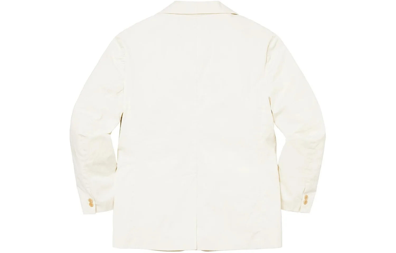 Костюм из постиранного хлопка MM6 Maison Margiela Supreme, Cream/Cream — фото 4
