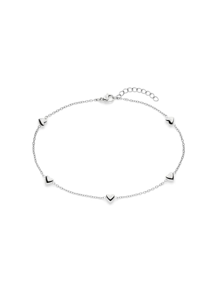 

s.Oliver Браслет на лодыжку «Маленькие сердечки» из серебра