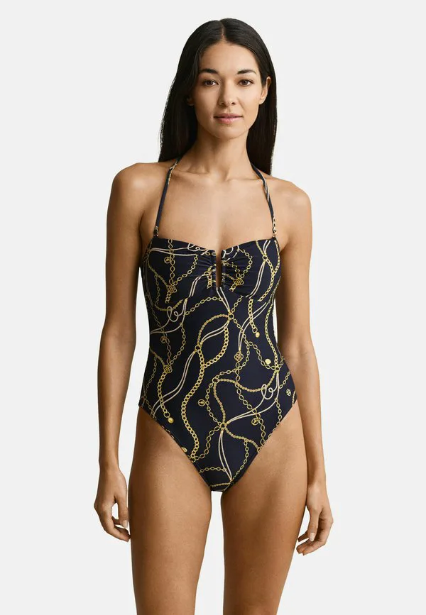 

Купальник с принтом и подкладкой Gant, Evening Blue, Синий, Купальник с принтом и подкладкой Gant, Evening Blue