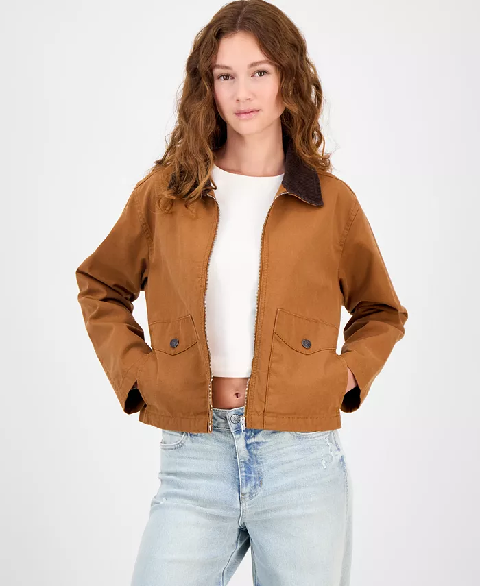 

Детская длинная куртка Barn Madden Girl, коричневый