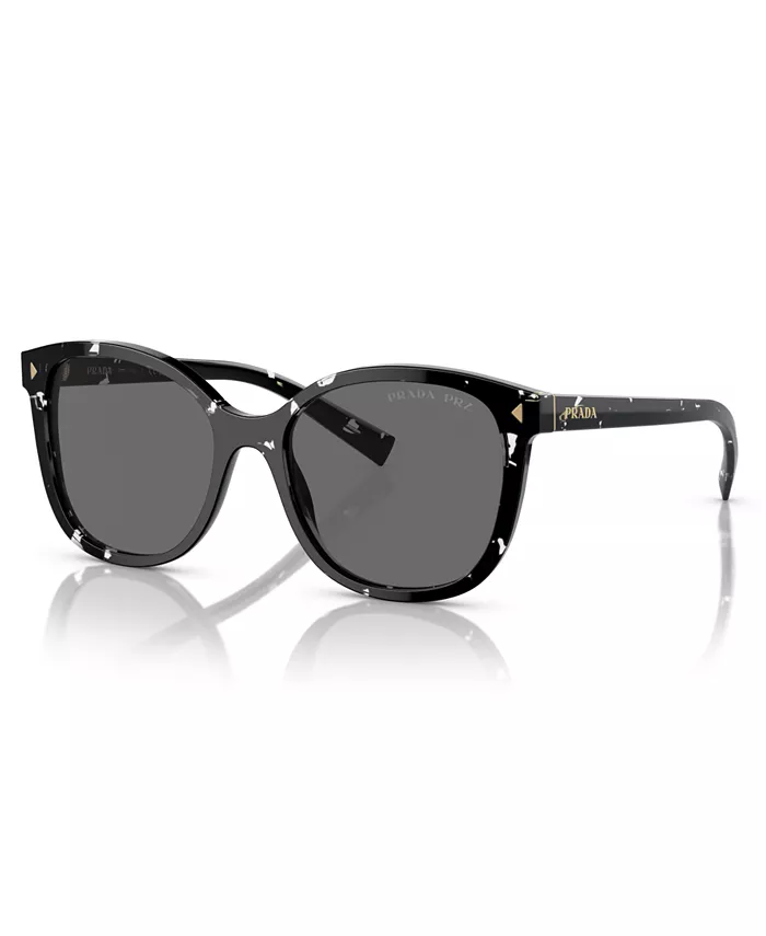 

Солнцезащитные очки женские Signature Square, PR 22ZS PRADA, черный