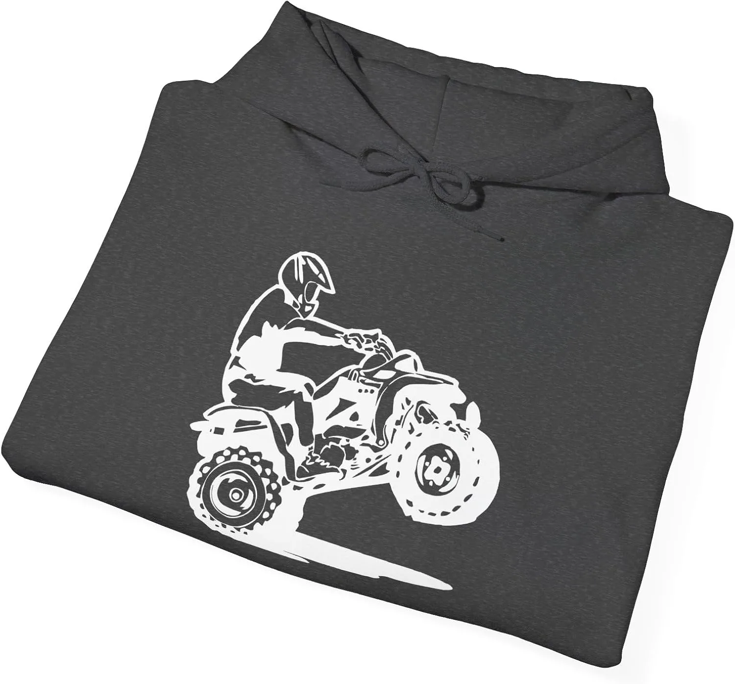 Толстовка с капюшоном Unisex Heavy Blend для мотокросса — фото 4
