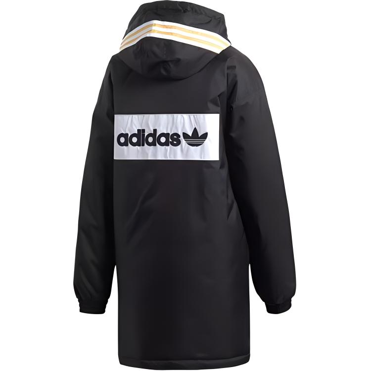 Пуховик женский черный Adidas Originals — фото 3