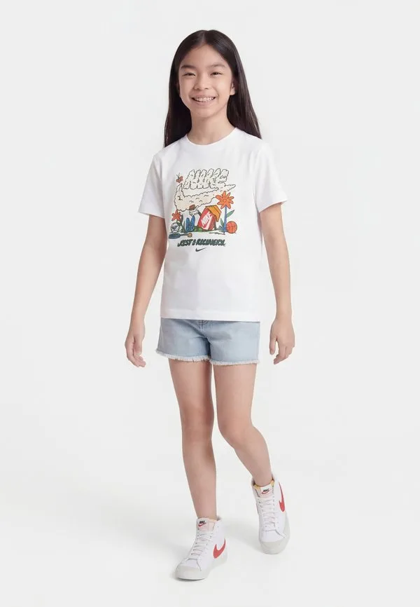 Футболка свободного кроя, с принтом Nike Sportswear, White