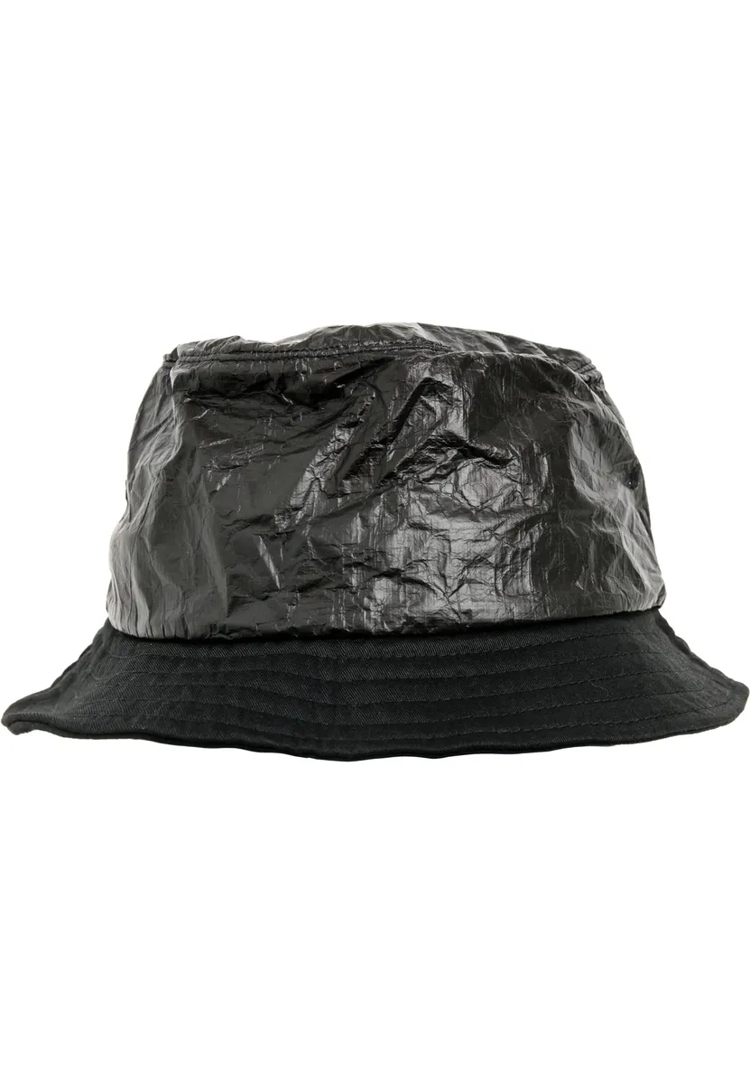 

Кепка Flexfit Trucker "Шляпа-ведро Flexfit Кепка-ведро из жатой бумаги", черный