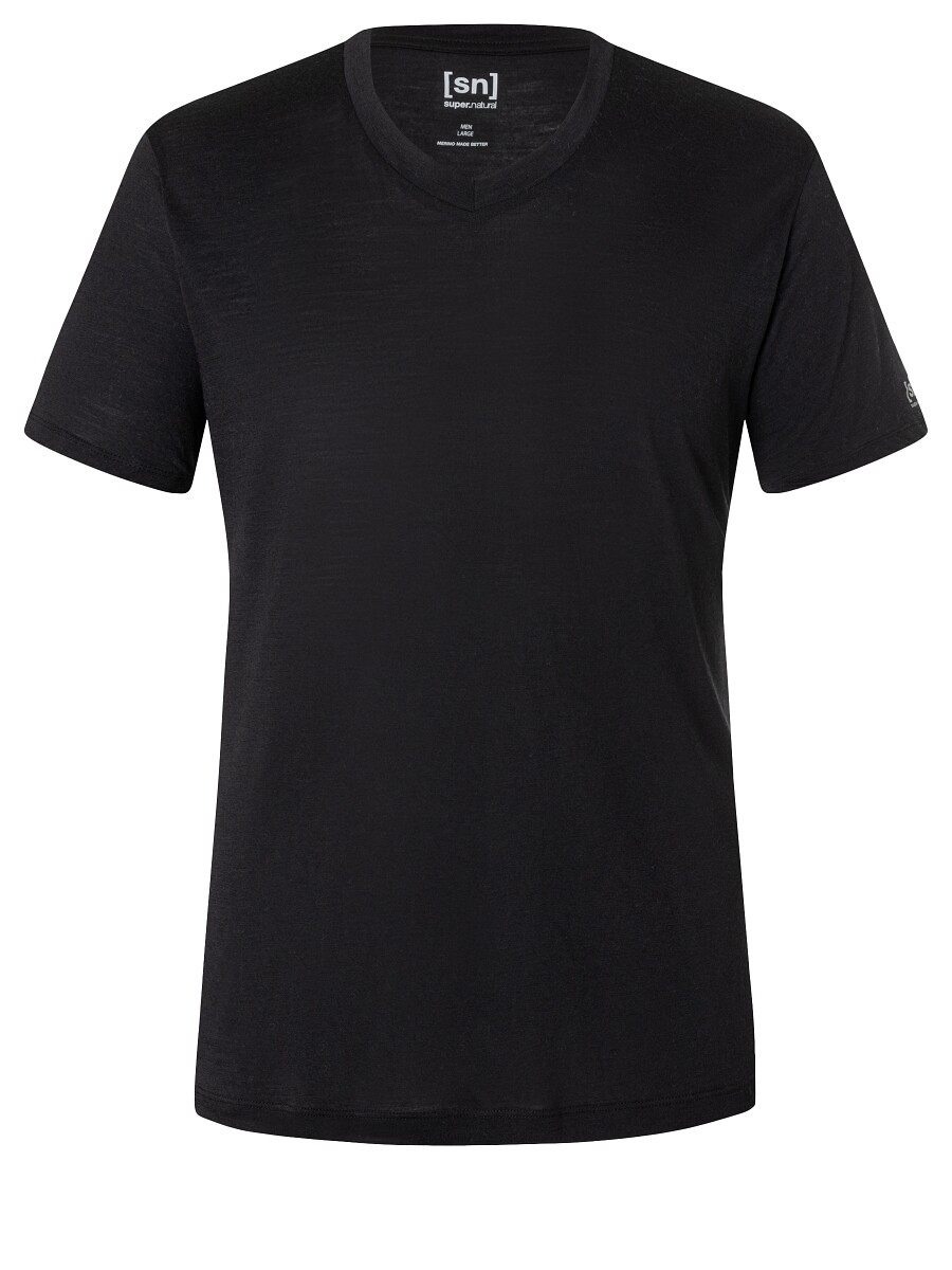 

Рубашка super.natural Merino T Shirt, черный